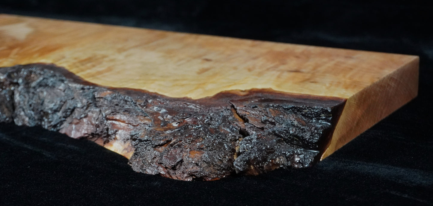 Maple Live Edge Ikebana Stand