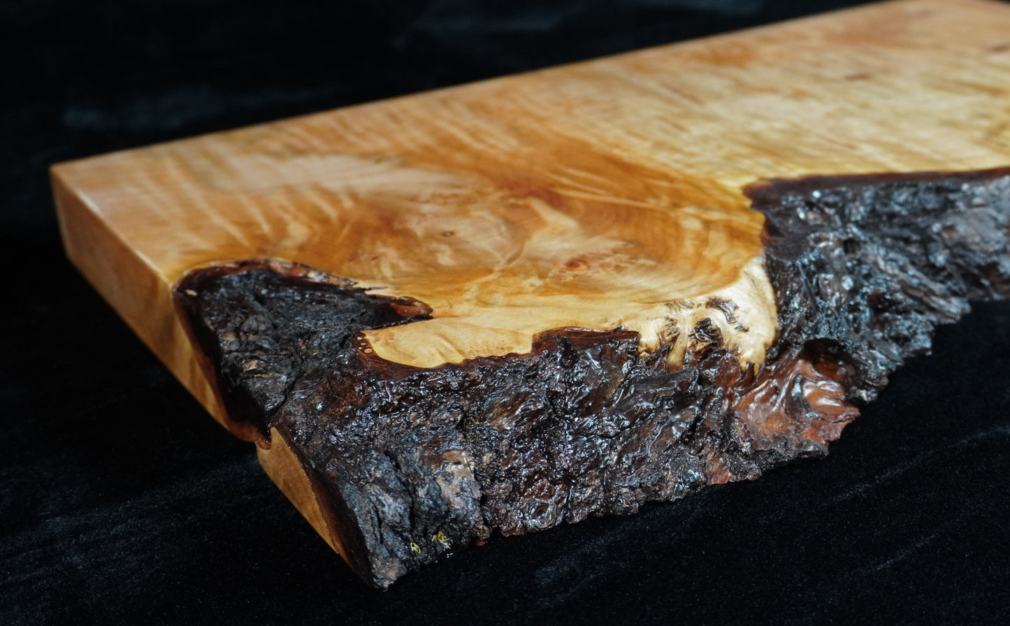 Maple Live Edge Ikebana Stand