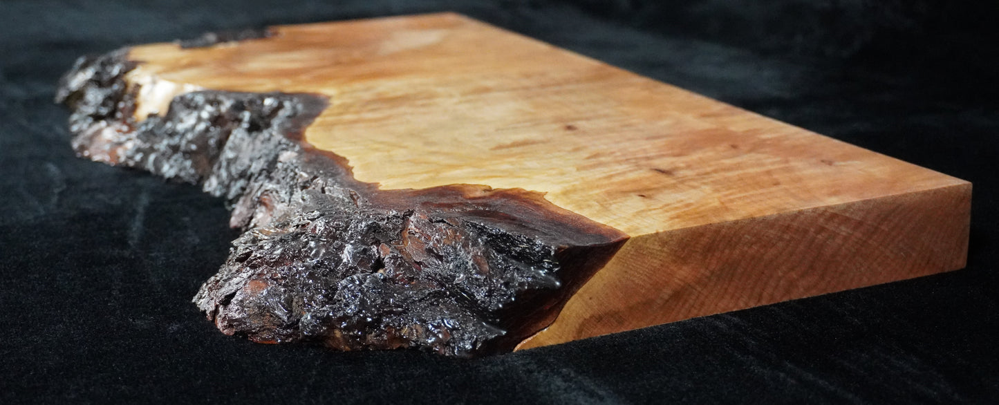 Maple Live Edge Ikebana Stand