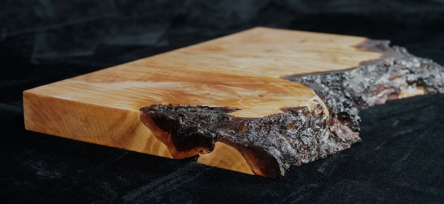 Maple Live Edge Ikebana Stand