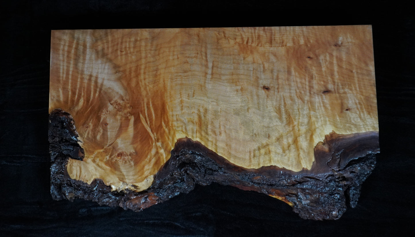 Maple Live Edge Ikebana Stand