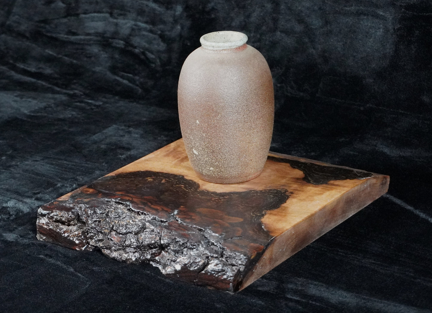 Black walnut Live Edge Ikebana Stand