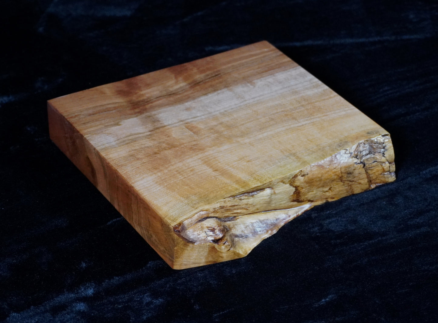 Maple Live Edge Ikebana Stand