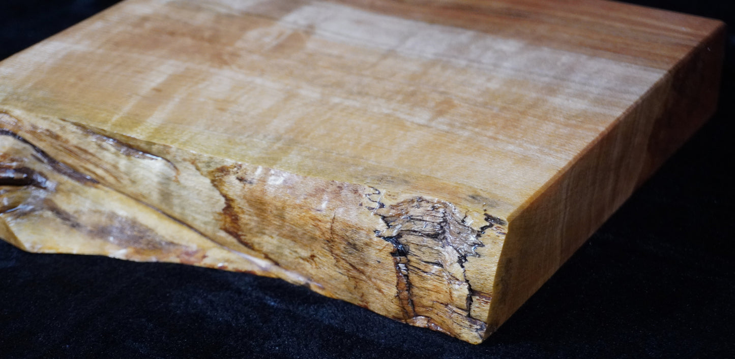 Maple Live Edge Ikebana Stand