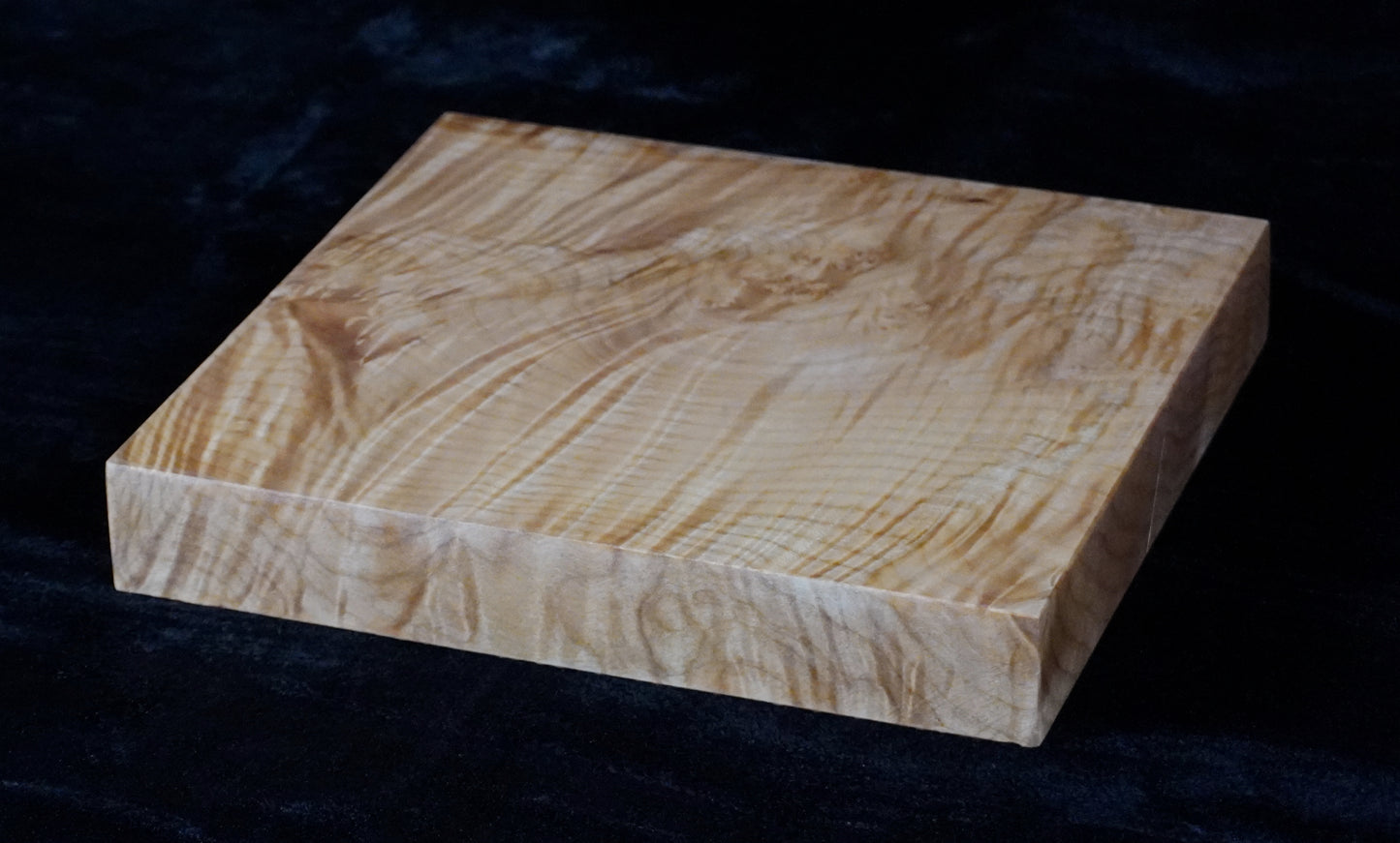 Quilted Maple Ikebana Stand