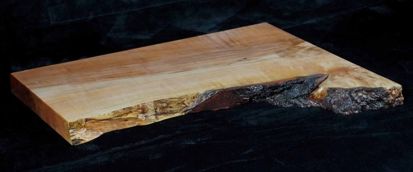 Maple Live Edge Ikebana Stand