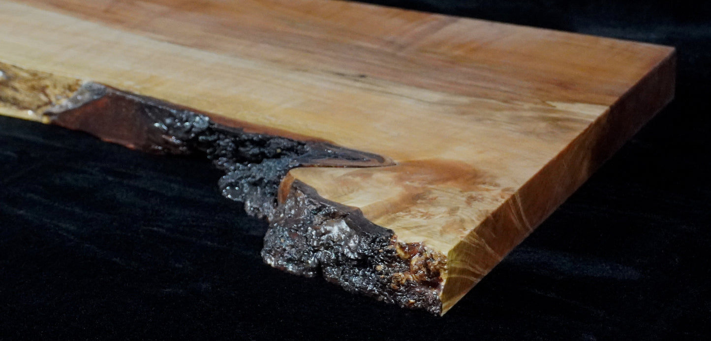 Maple Live Edge Ikebana Stand