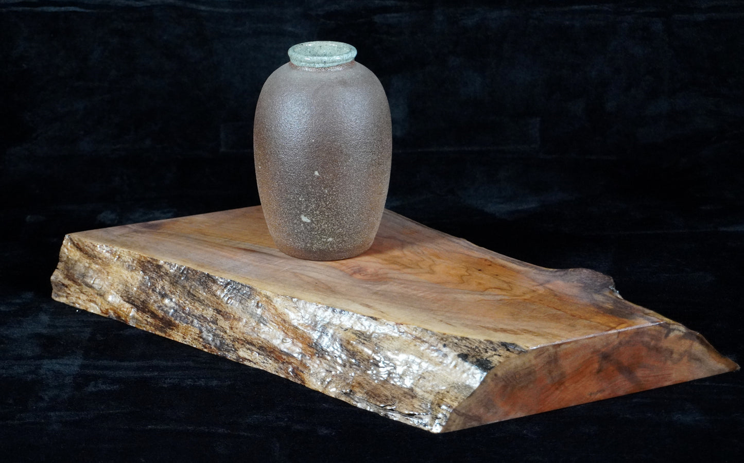 Maple Live Edge Ikebana Stand