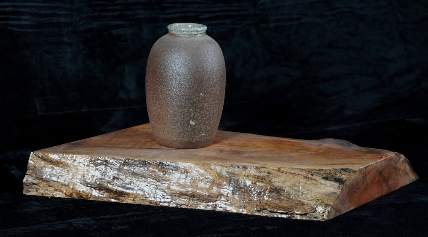 Maple Live Edge Ikebana Stand