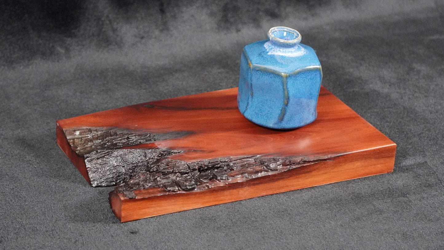 Madrone Live Edge Ikebana Stand