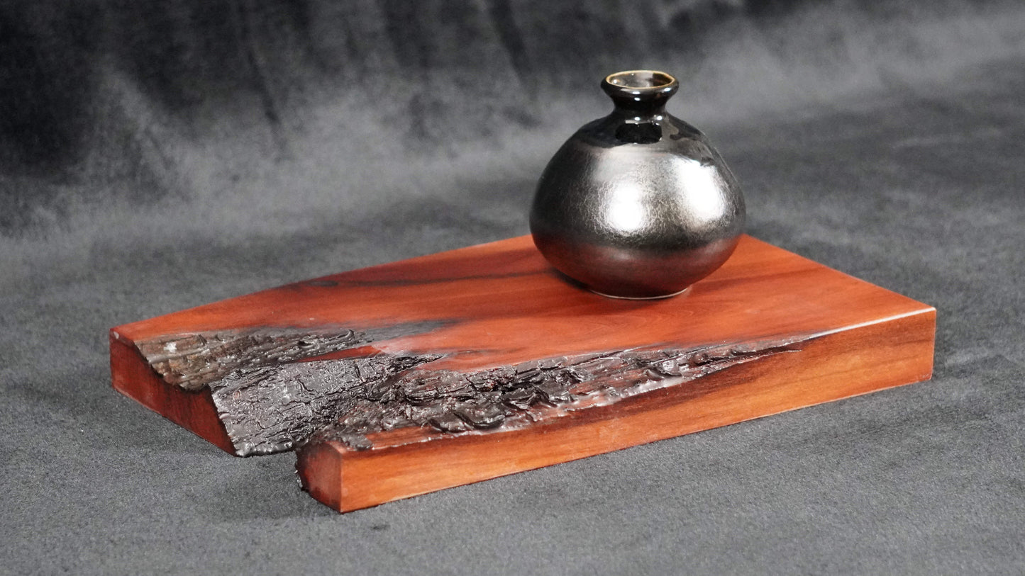 Madrone Live Edge Ikebana Stand