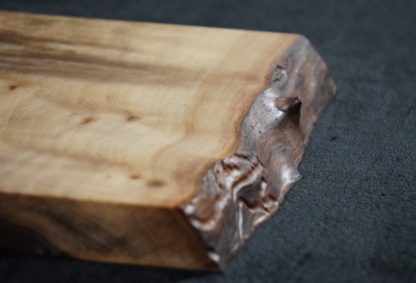 Black Walnut Live Edge Ikebana Stand