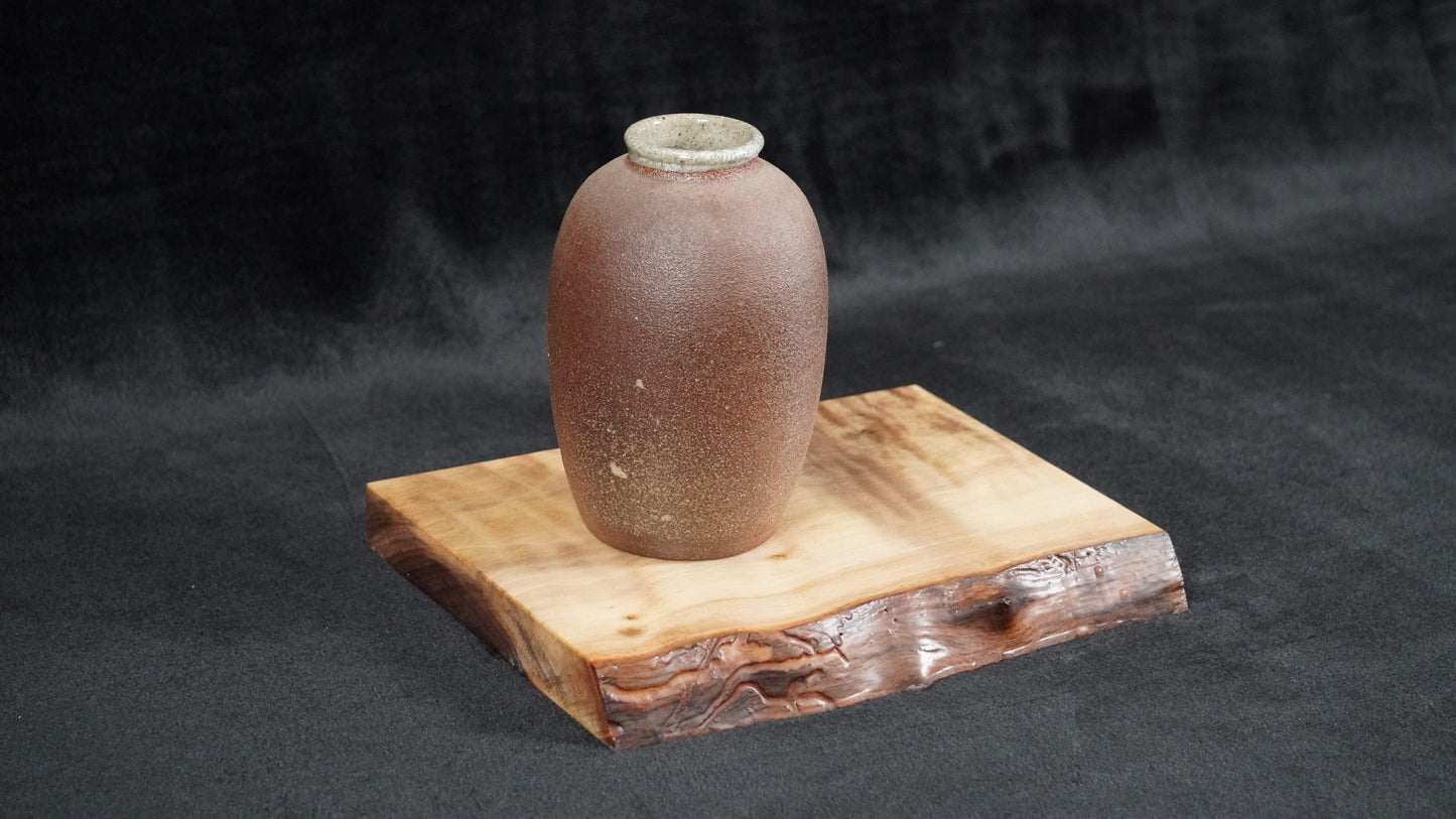 Black Walnut Live Edge Ikebana Stand