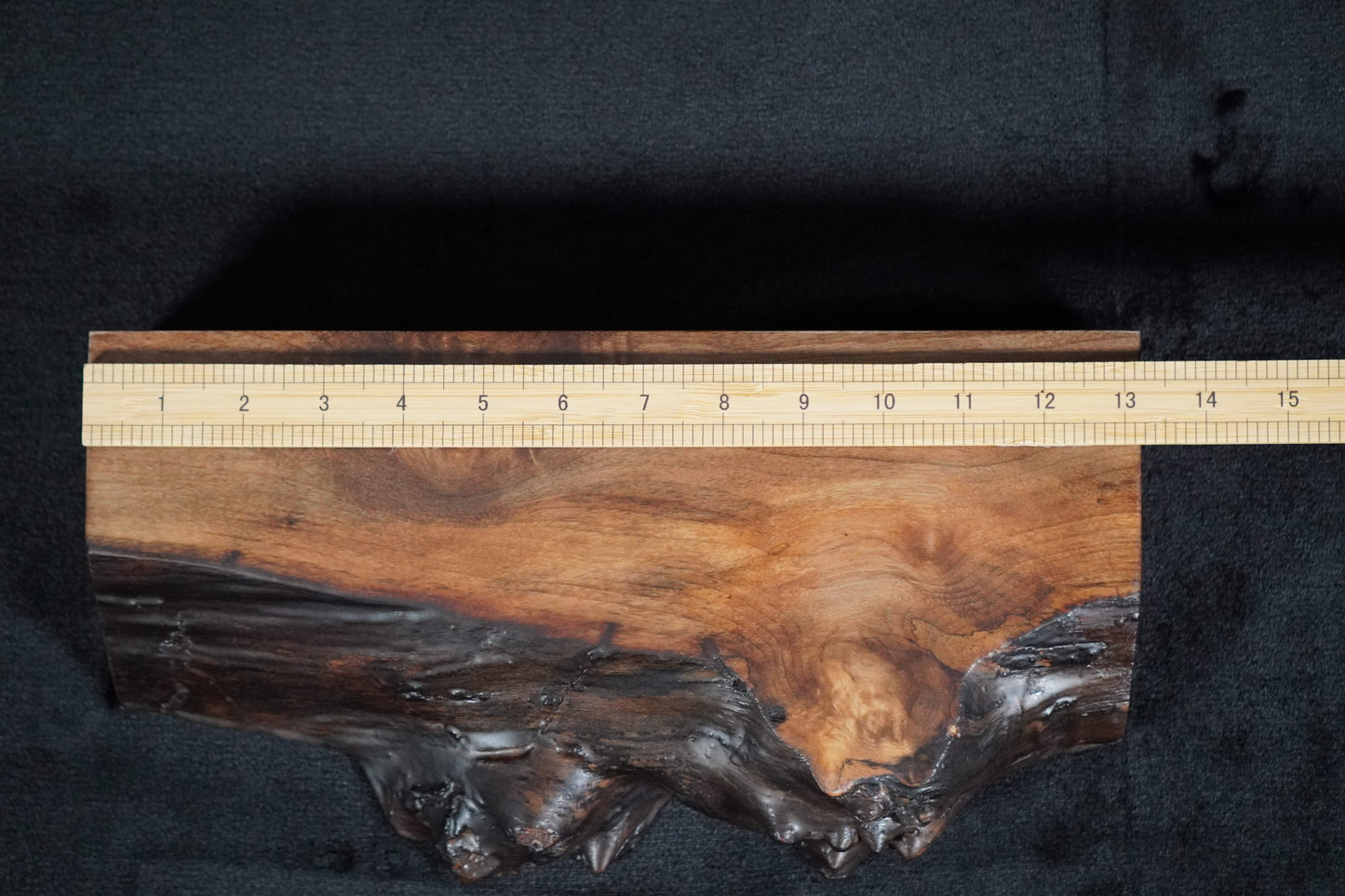 Black Walnut Live Edge Ikebana Stand