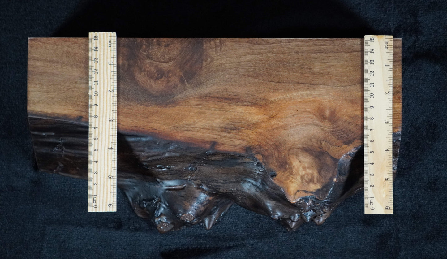 Black Walnut Live Edge Ikebana Stand