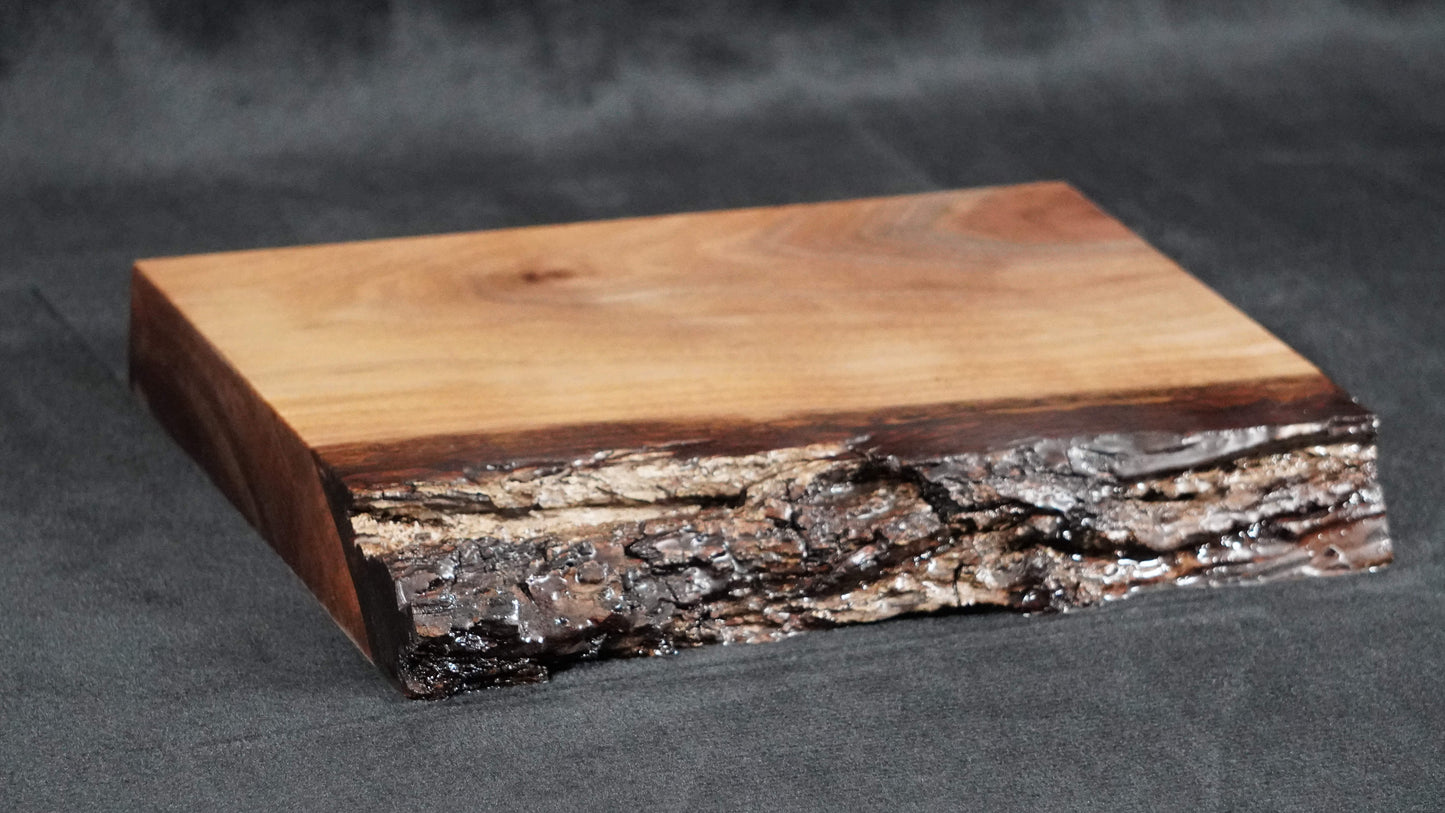 Black Walnut Live Edge Ikebana Stand