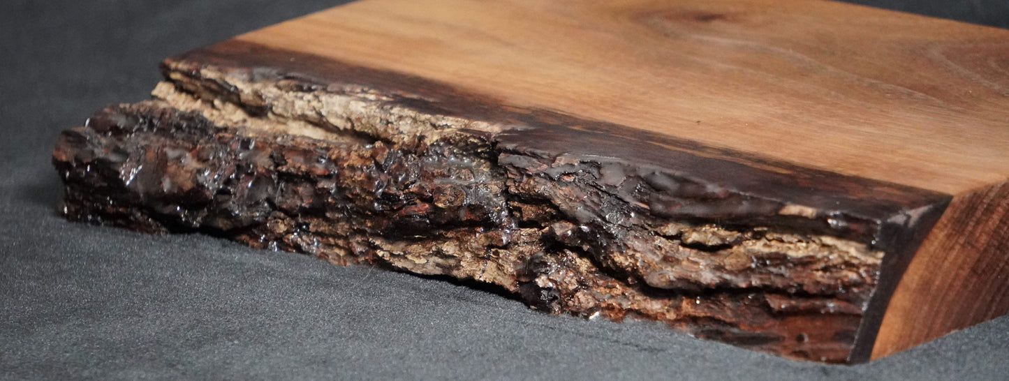 Black Walnut Live Edge Ikebana Stand