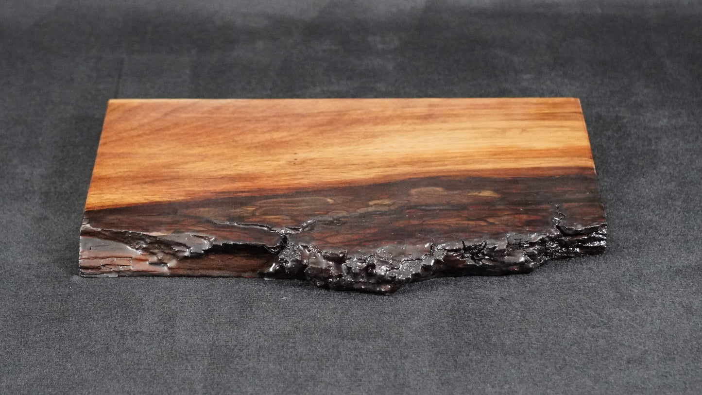 Black Walnut Live Edge Ikebana Stand