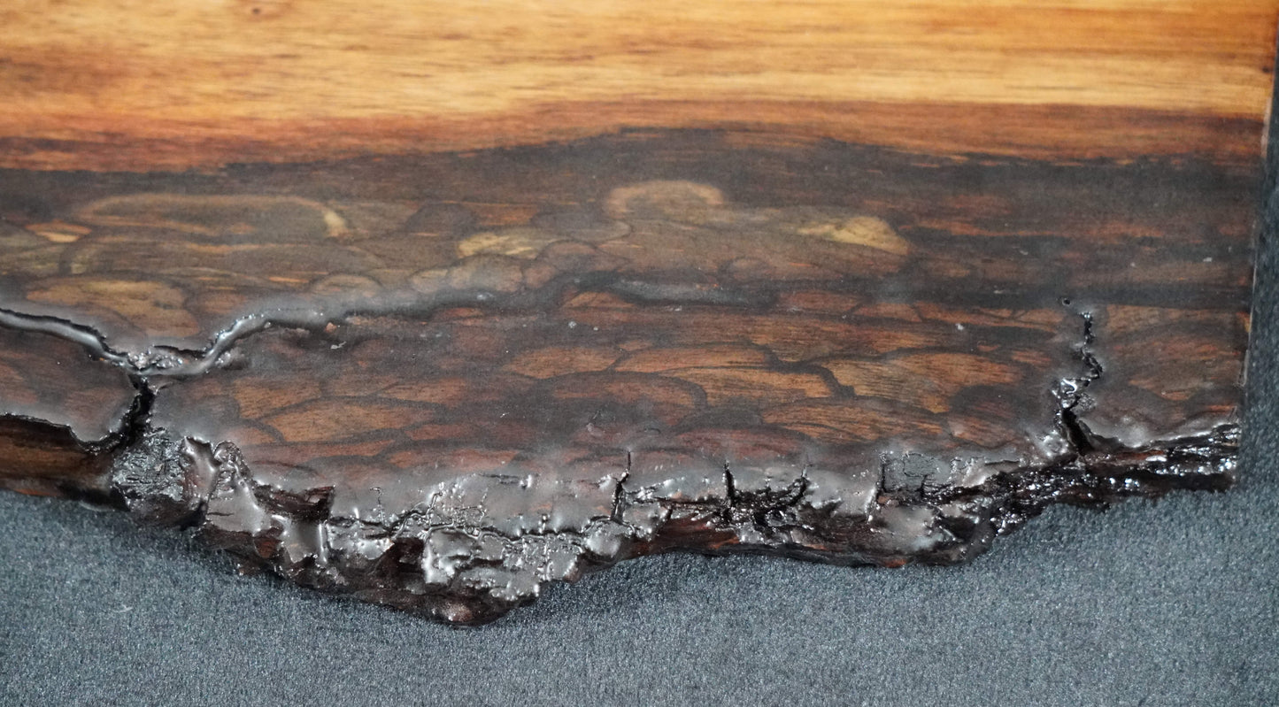 Black Walnut Live Edge Ikebana Stand
