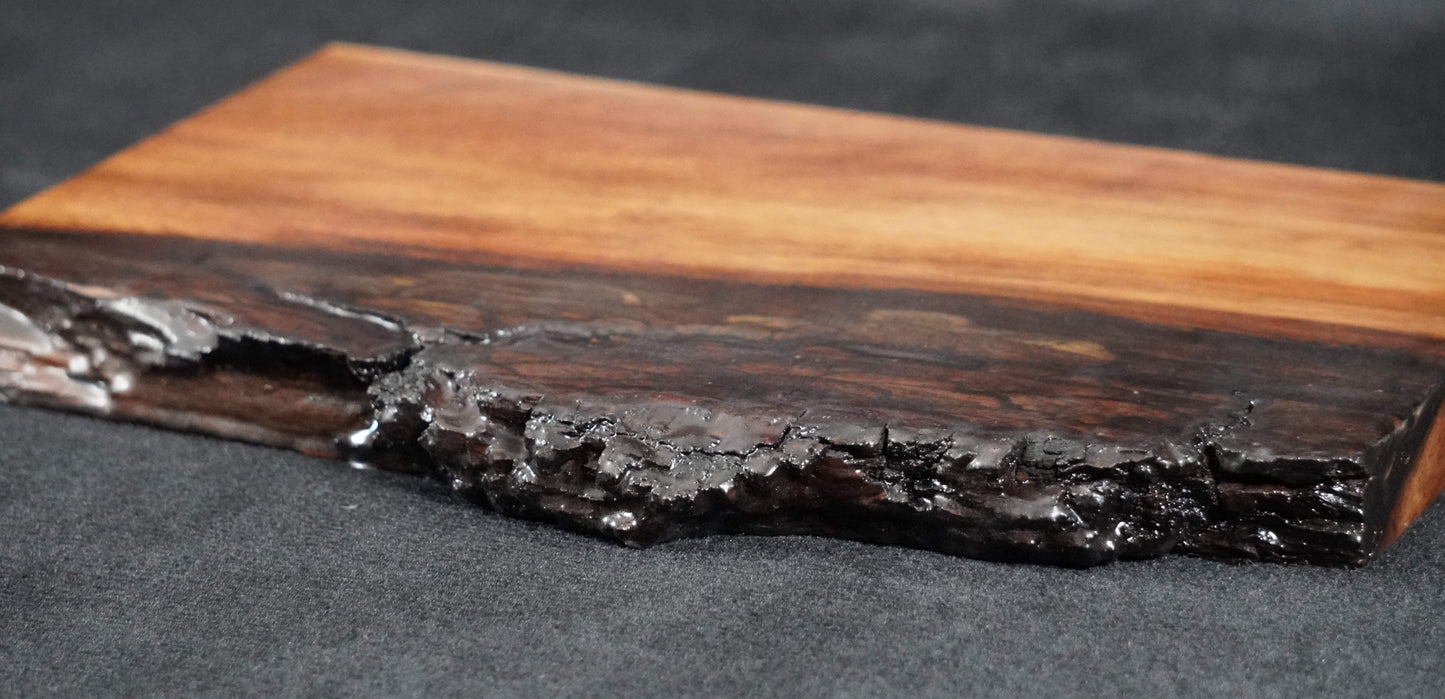 Black Walnut Live Edge Ikebana Stand