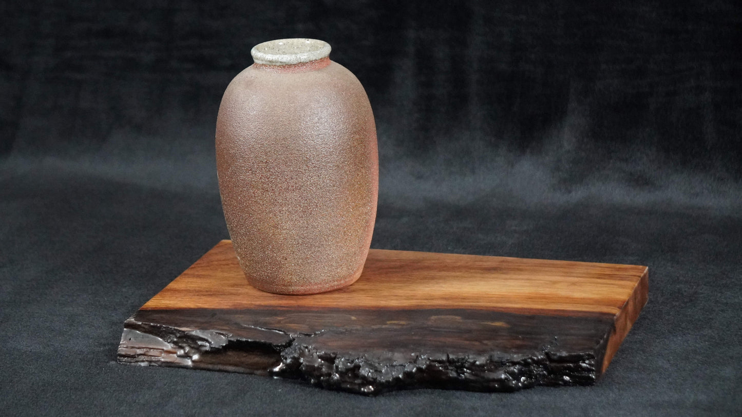 Black Walnut Live Edge Ikebana Stand