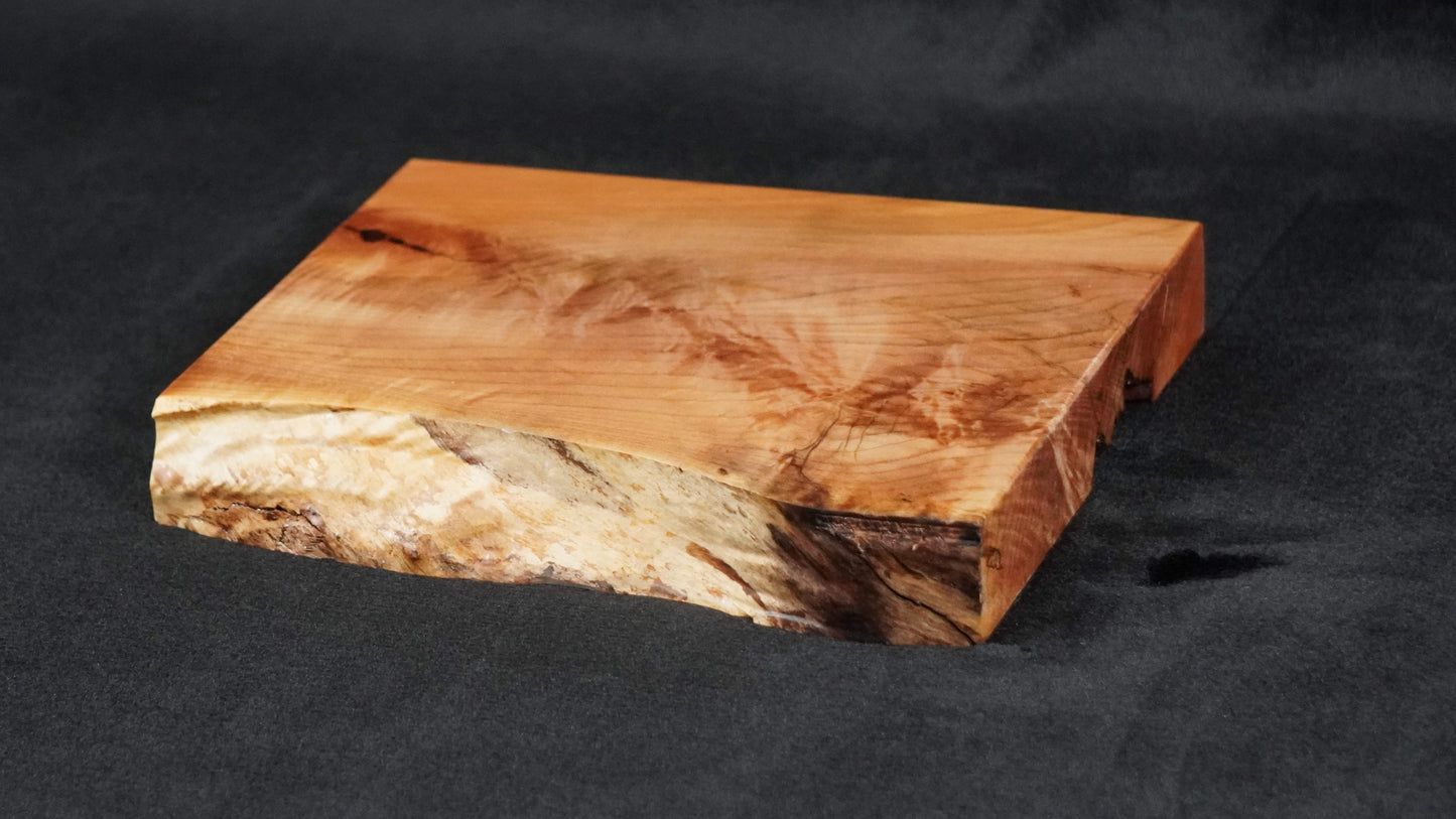 Maple Live Edge Ikebana Stand