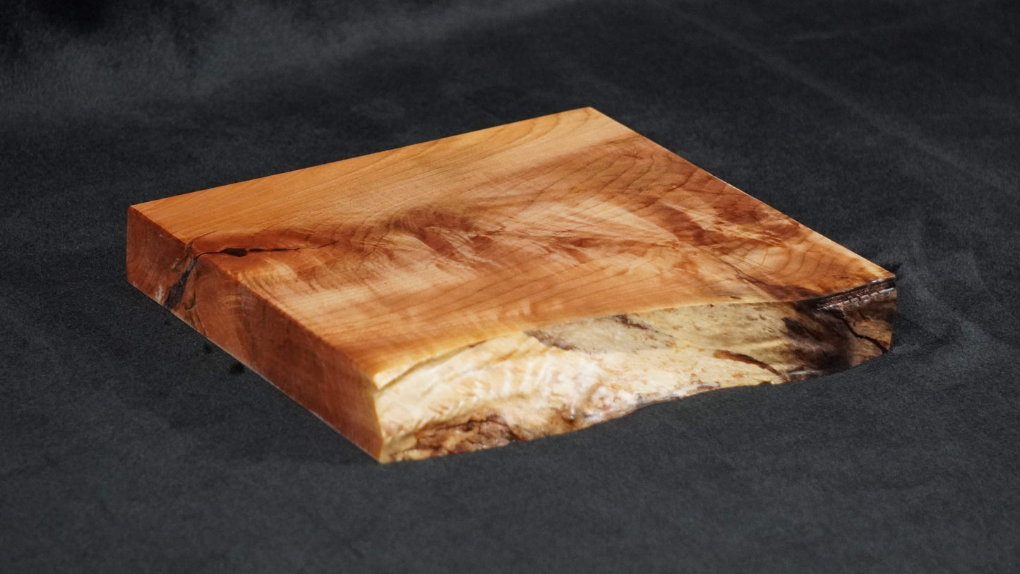 Maple Live Edge Ikebana Stand
