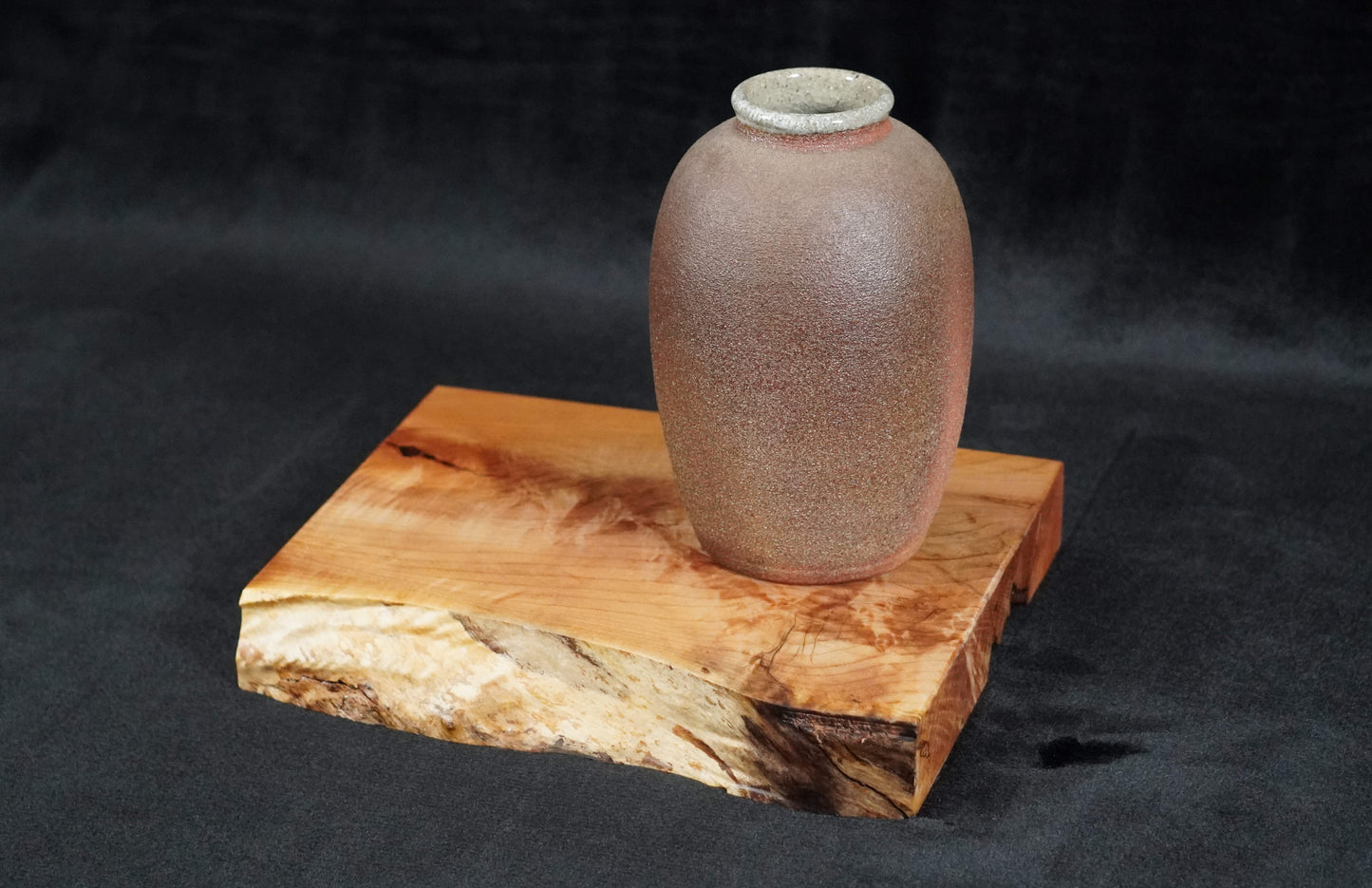 Maple Live Edge Ikebana Stand