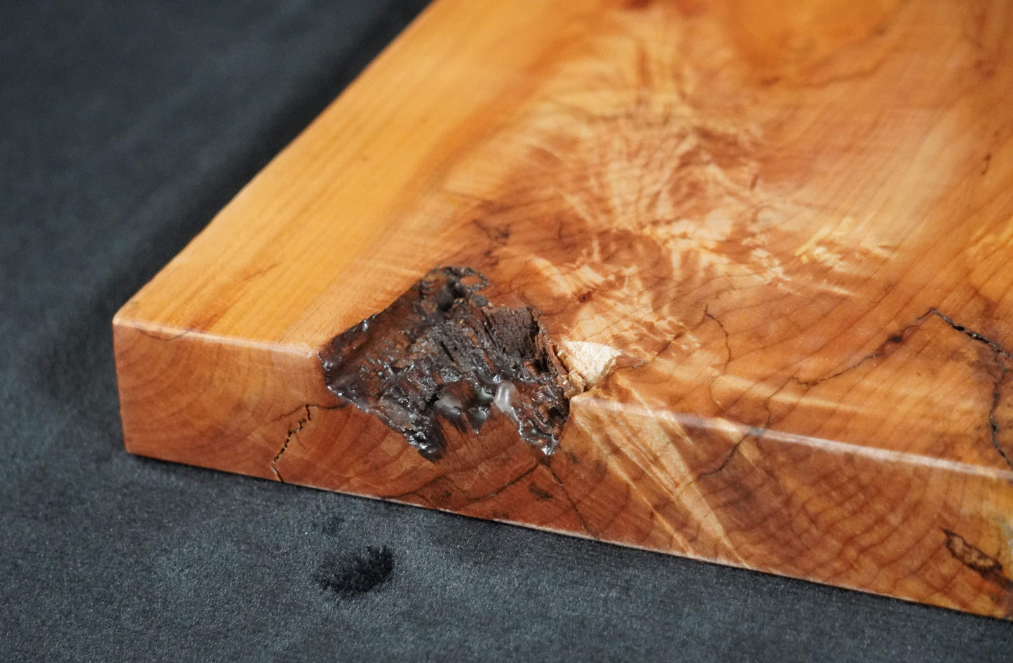 Maple Live Edge Ikebana Stand