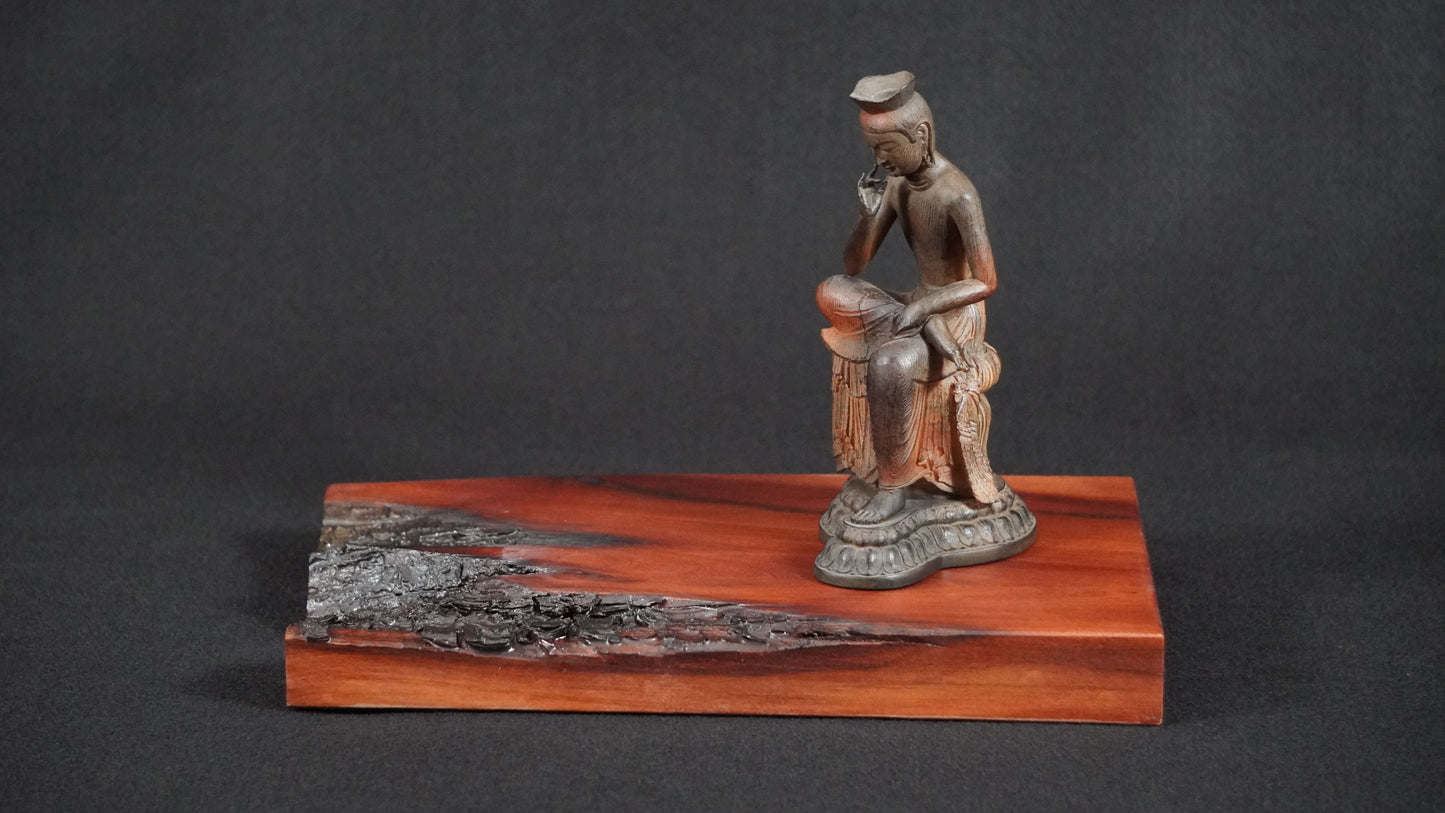 Madrone Live Edge Ikebana Stand