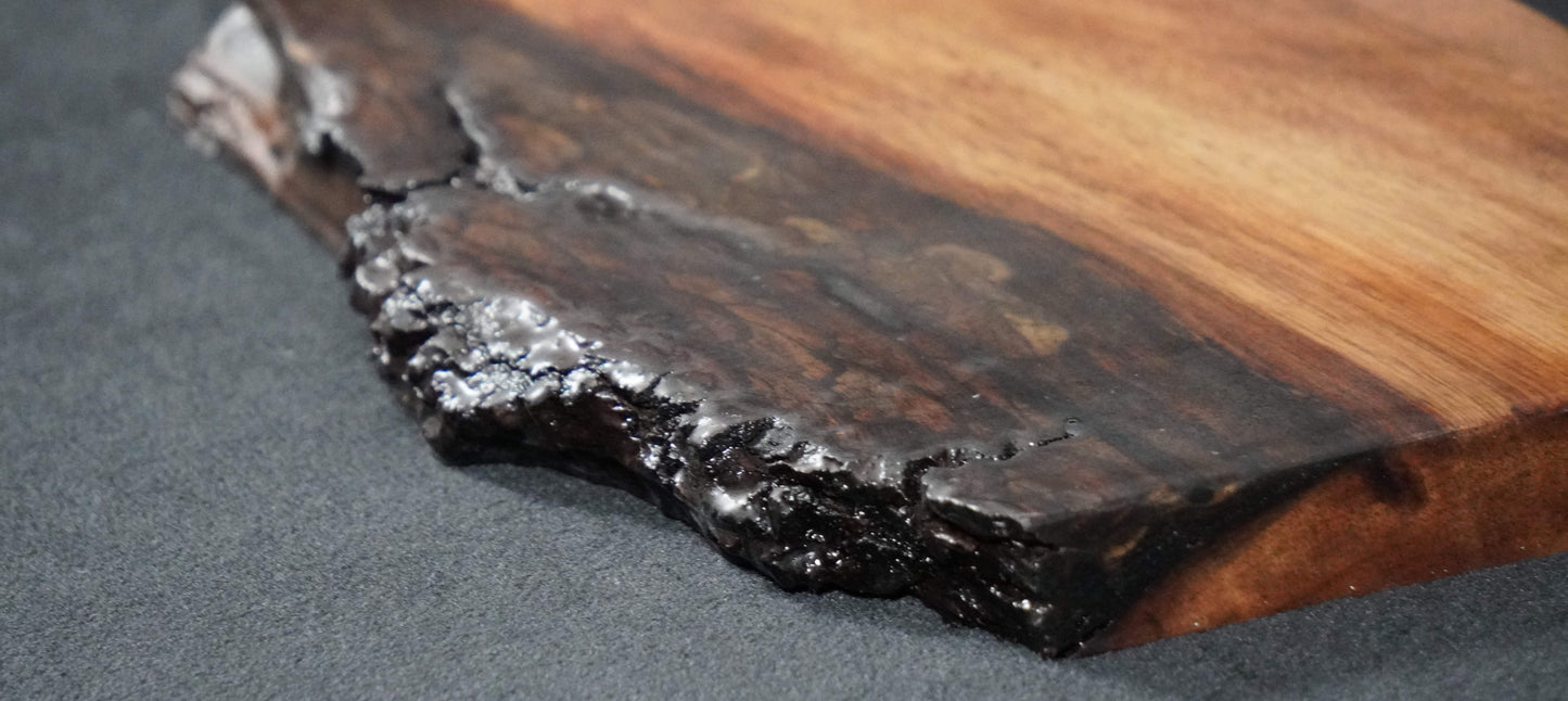 Black Walnut Live Edge Ikebana Stand